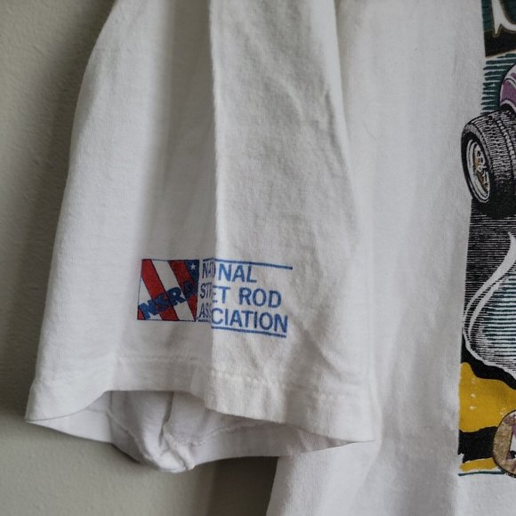 VTG 1995 Native Sun 8th Annual Southeast Street Rod Nationals SZ 2XL White Shirt - Picture 8 of 8